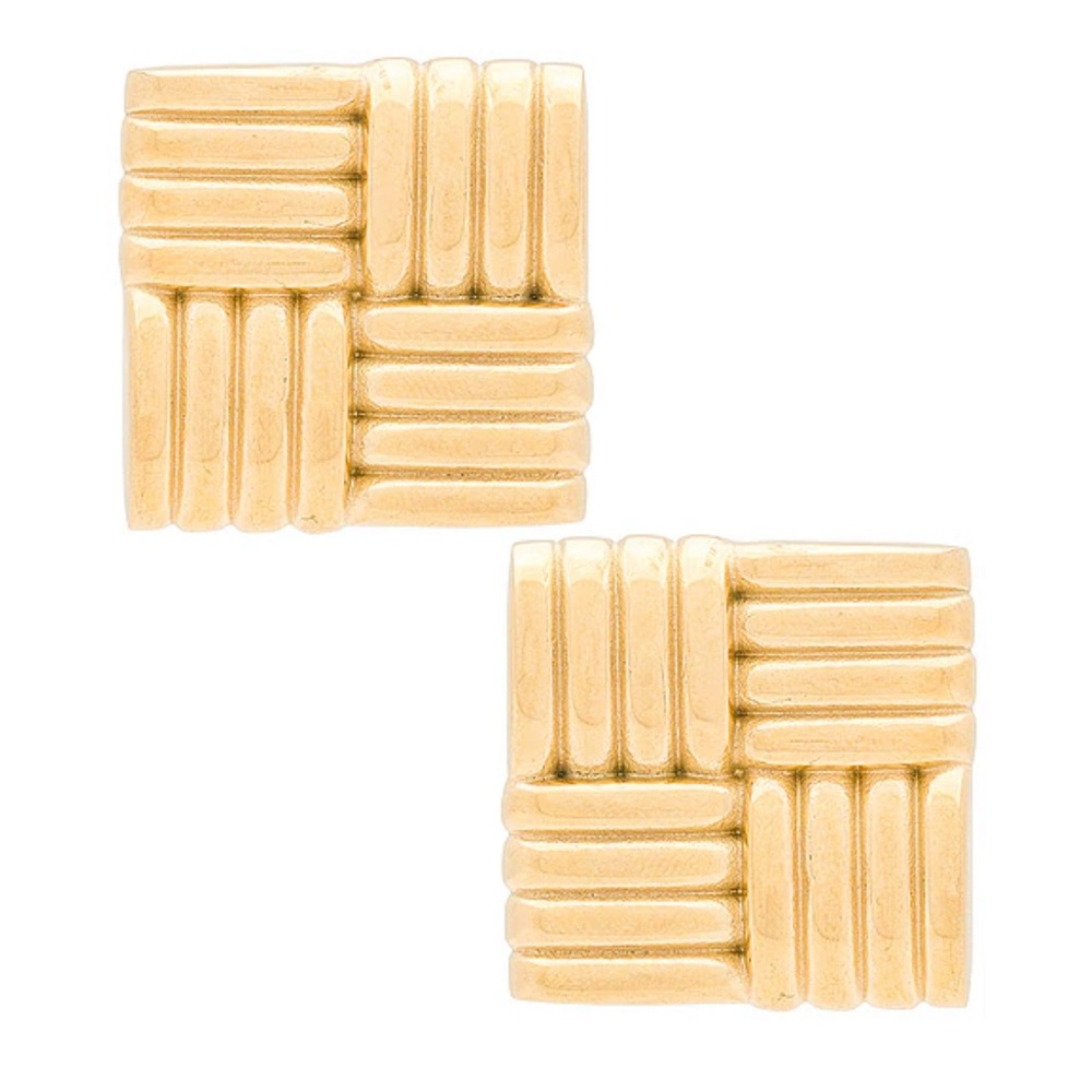 NEW 8 Other Reasons Square Earrings in Gold